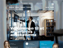 Tablet Screenshot of iuno.dk